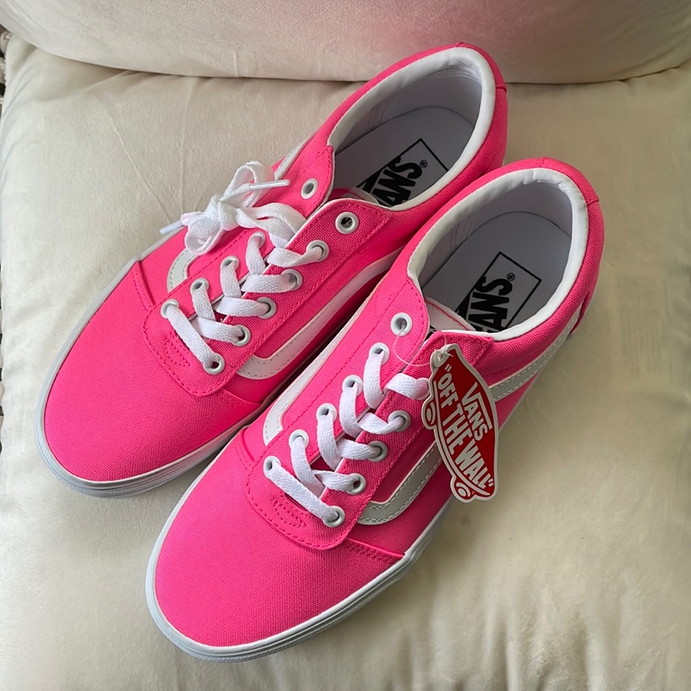 Neon Pink Vans
